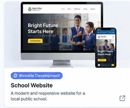 School Website Design